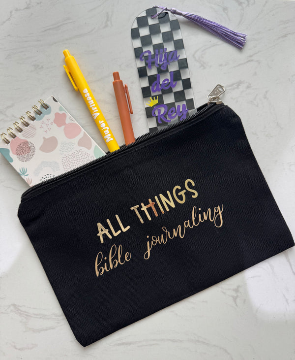 All Things Bible Journaling Pouch