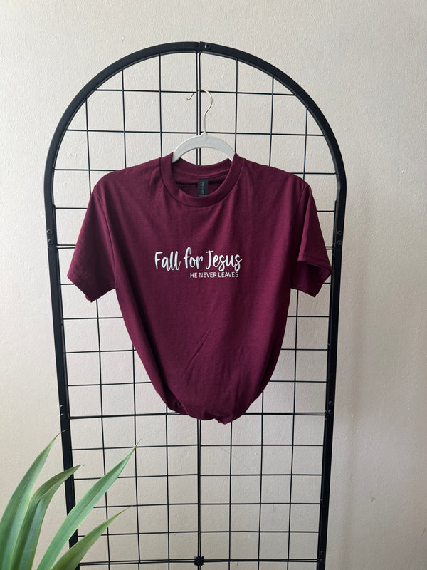 Fall for Jesus: He never leaves